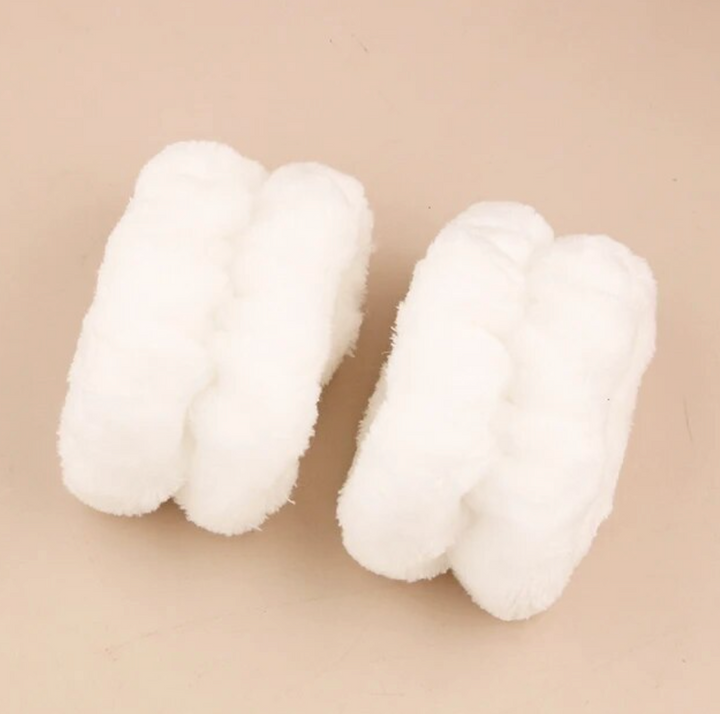 Bandeau protection cheveux et poignets pour le démaquillage