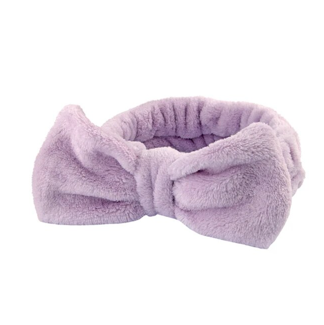 Bandeau protection cheveux et poignets pour le démaquillage
