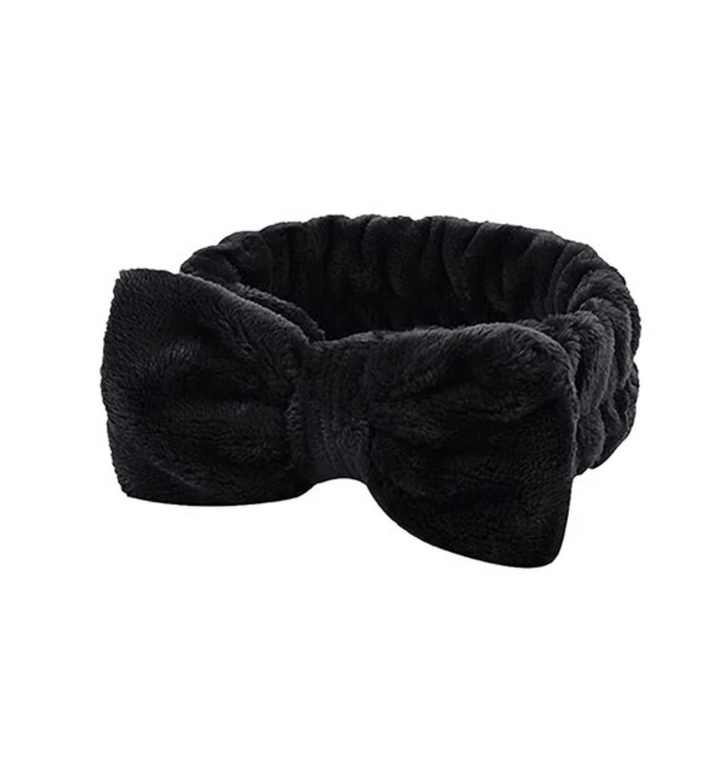 Bandeau protection cheveux et poignets pour le démaquillage