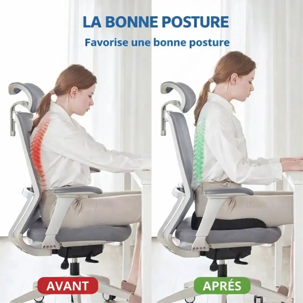 Coussin Orthopédique Premium – Soulagement Instantané & Posture Parfaite